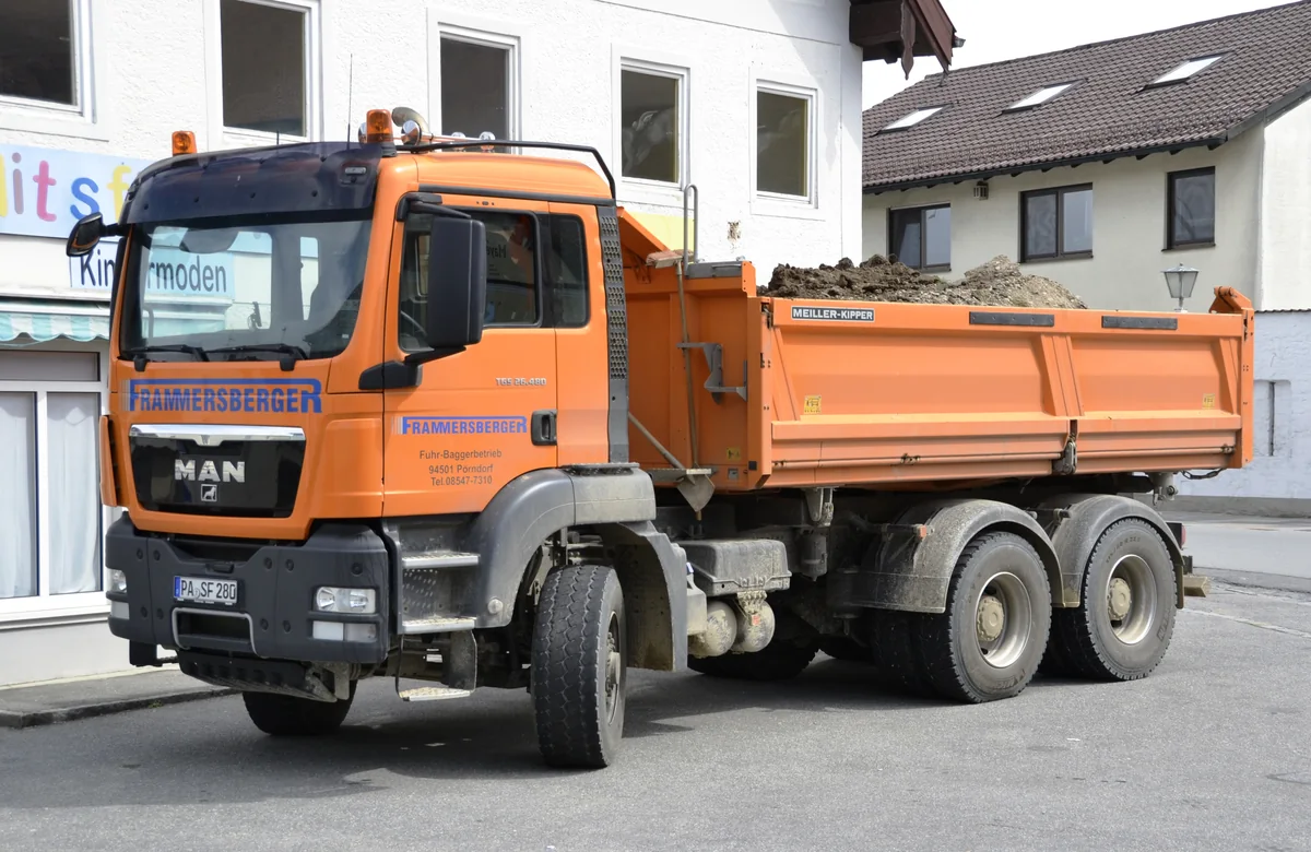 Construction Trucks representative application