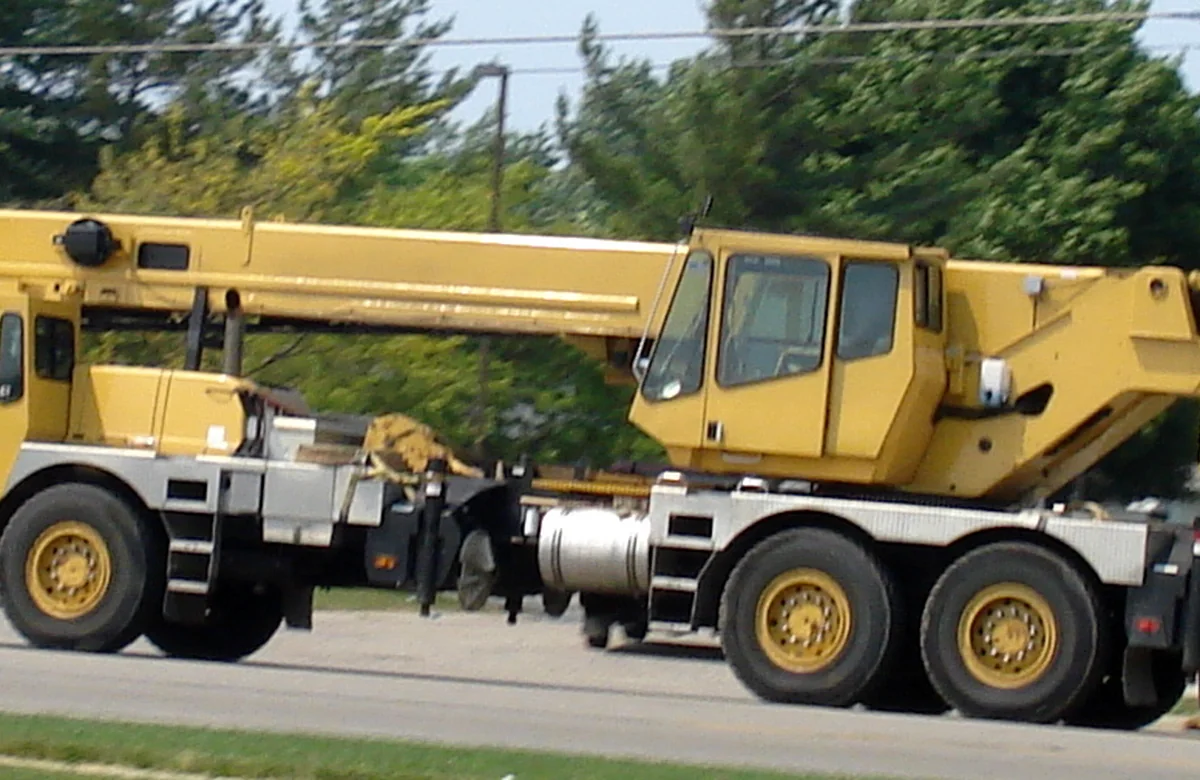Truck Cranes representative application